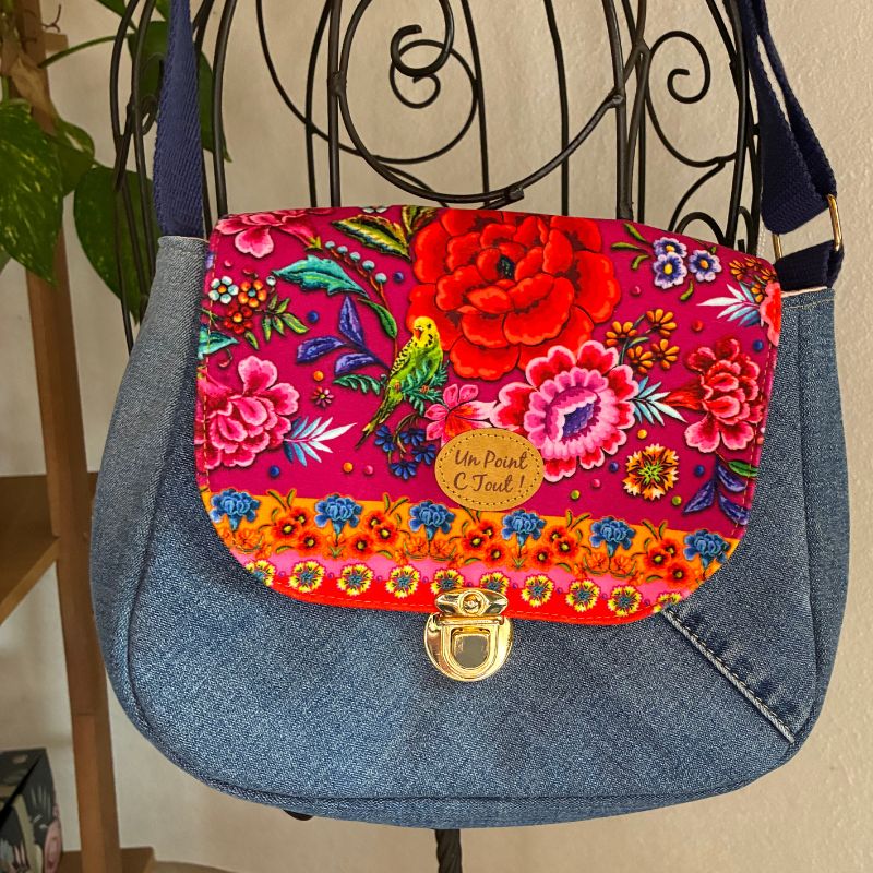 Petit sac a rabat multicolore – Image 2