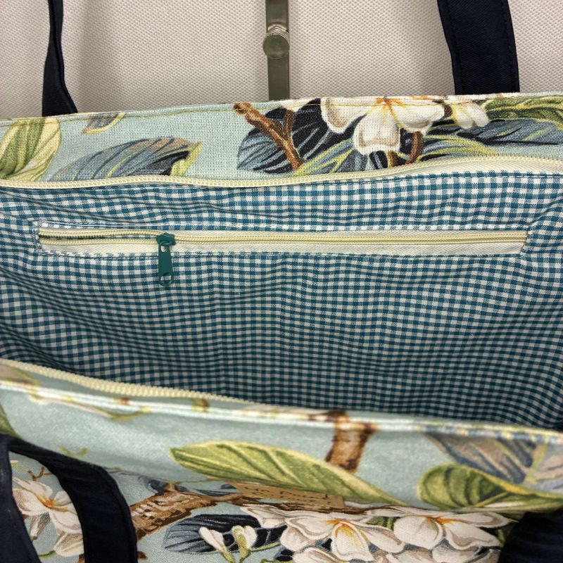 Sac cabas imprimé fleurs – Image 4